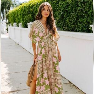 Midi casual dress size L